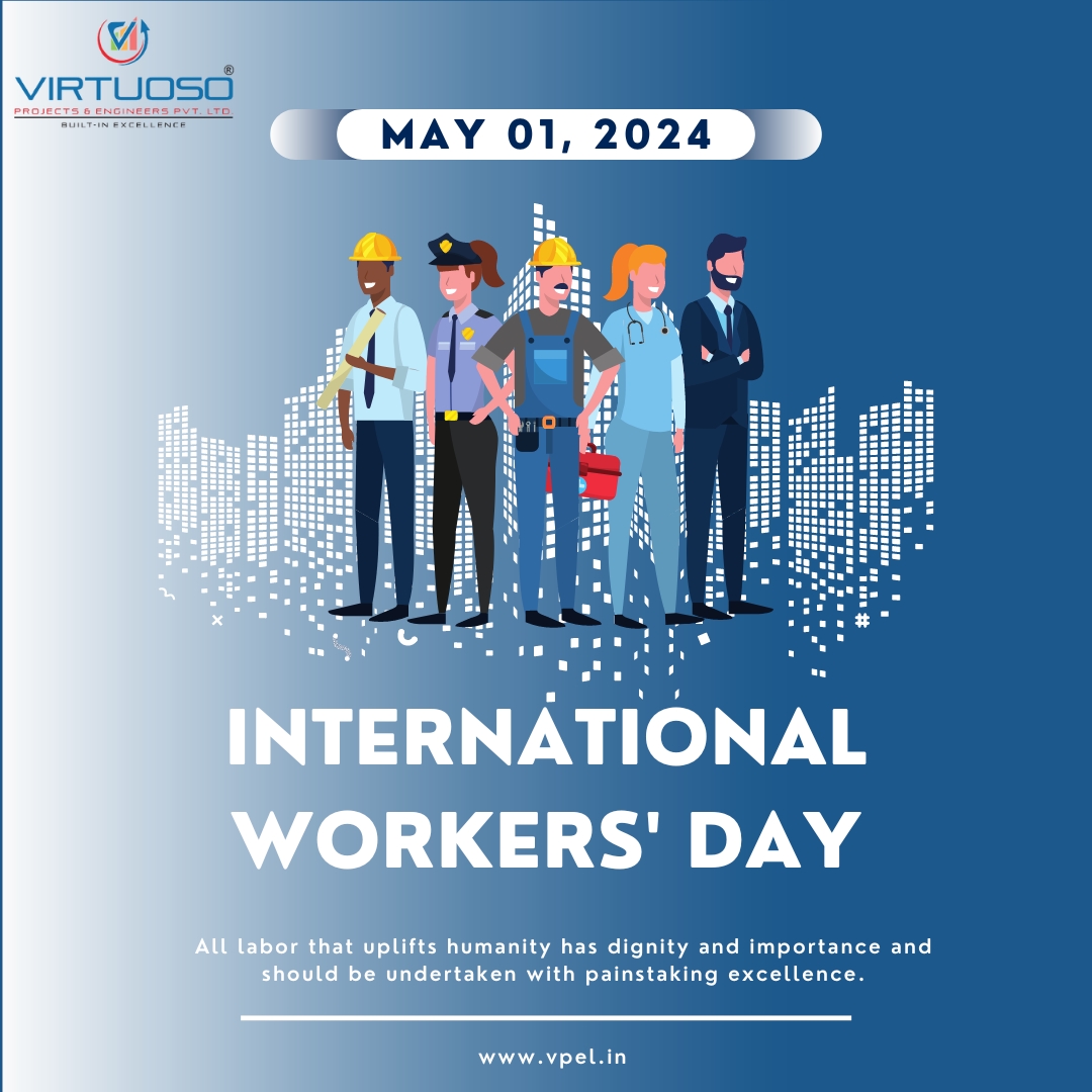 Happy Worker's Day | VPEL
#labourday #mayday #may #labour #workersday #workers #internationalworkersday #holiday #happylaborday #automation #industrialautomation #industrial #automationsolutions #automationprojects #projects #vpel #VirtuosoProjectsandEngineersPvtLtd #pune