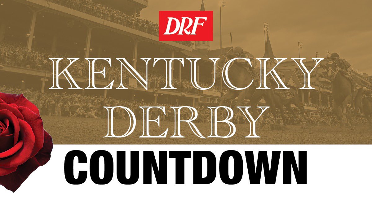 4 Days until the Kentucky Derby 🏇🌹 -Handicap the Derby Day card w/ DRF All Access PPs - including Formulator, Classic & TimeformUS! -Kentucky Derby Package with Derby Day Betting Strategies & Player’s Guide. Purchase Now! ⬇️⬇️ shop.drf.com/kentucky-derby…