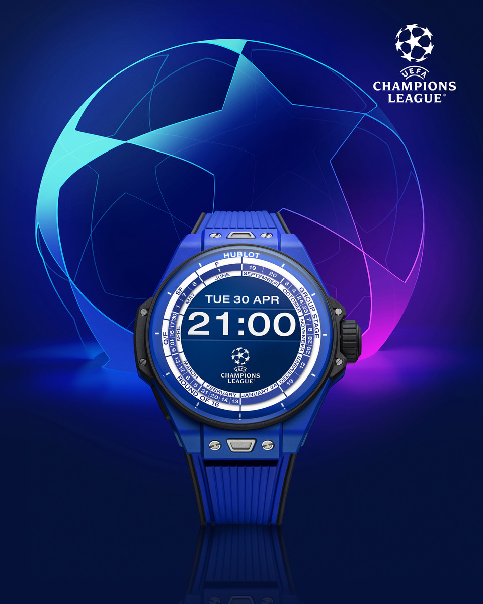 Get ready football fans! The @ChampionsLeague semi-finals are imminent. Don't miss a single moment of the action with the Big Bang e Gen3 UEFA Champions League on your wrist. #UCL #HublotLovesFootball bit.ly/4a5FVAJ