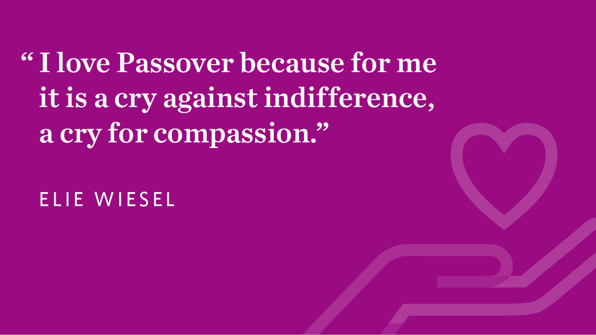 Today our Jewish sisters and brothers observe the last day of Passover, the commemoration of God's deliverance of the Jewish people from slavery in Egypt.