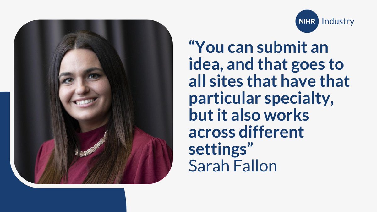 Ensuring health research is inclusive can be complex. In a recent webinar @Sarah_L_Fallon of @NIHRCRN_gman highlighted that using our site ID service can be more inclusive than coming to the UK with pre-selected sites. Find out more here: nihr.ac.uk/partners-and-i…