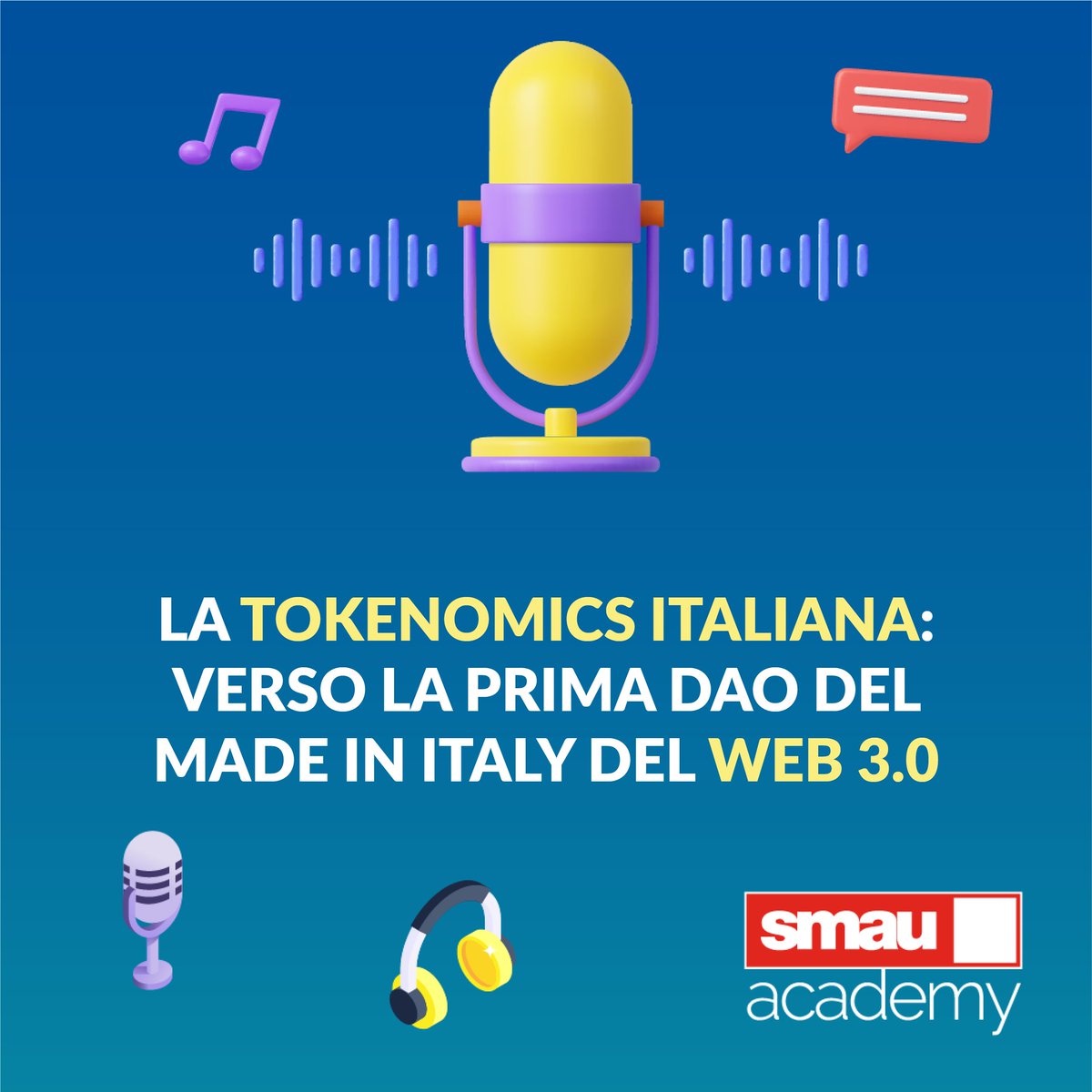smaunotes's tweet image. Nell'era di internet of everywhere [#IoE] e del web 3.0 ci sono ancora imprenditori e innovatori dei Paesi dell'UE che non hanno intuito il valore dei #DAO. Ne parliamo con Fabrizio Fantini:
bit.ly/iTunesSmauAcad…
bit.ly/SpotifySmauAca…