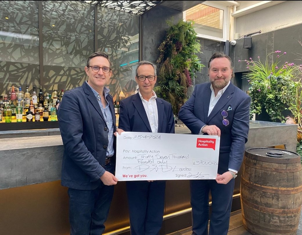 We're proud to share that, thanks to the efforts of everyone @DandDLondon Manchester, Birmingham & Leeds, and to the generosity of all customers, £37,000 was raised for HA between January & March this year. Heartfelt thanks to everyone involved 🌟 #wevegotyou