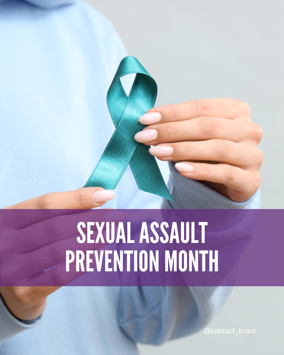 May is Sexual Assault Prevention Month. It is an opportunity to learn how people across Canada are affected by sexual assault and how we can support survivors.

Visit @WomenON to learn about services and resources that are available.

#ContactBrant #brant #brantford
