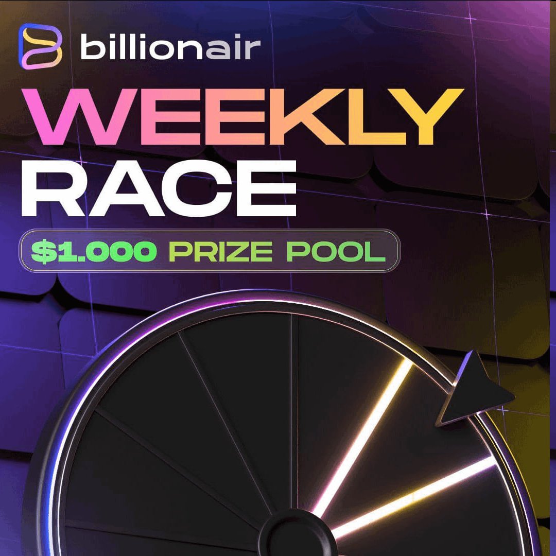 ⚡️Weekly Race ⚡️ 🚀 Let's roll our weekly race and get a chance to receive $1,000 USDT! 🎰 Spend at least 50$ in spins and you're qualified until the end of Sunday! 💵 Bonus: Tag 2 friends in the comments and you may win $20 USDT!