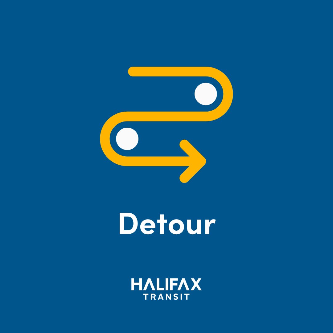 Route 433 will be on detour from Wed., March 20 until approx. Fri., June 7, 2024, due to construction on Bluewater Rd. 12 stops in the area will also be impacted. More info: halifax.ca/htdisruptions#…