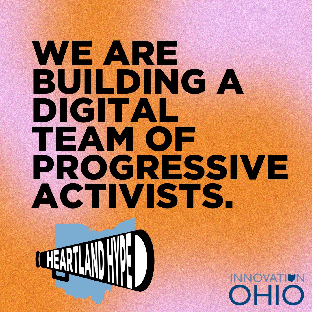 📣 Calling all progressive Ohioans! 📣

Innovation Ohio has created a go-to source for trusted content in Ohio. This is a remote volunteering opportunity. Sign up now and be a part of the change! 

➡️ forms.gle/iEZiEhg7TCawaA… #HeartlandHype #ohpol #ohio
