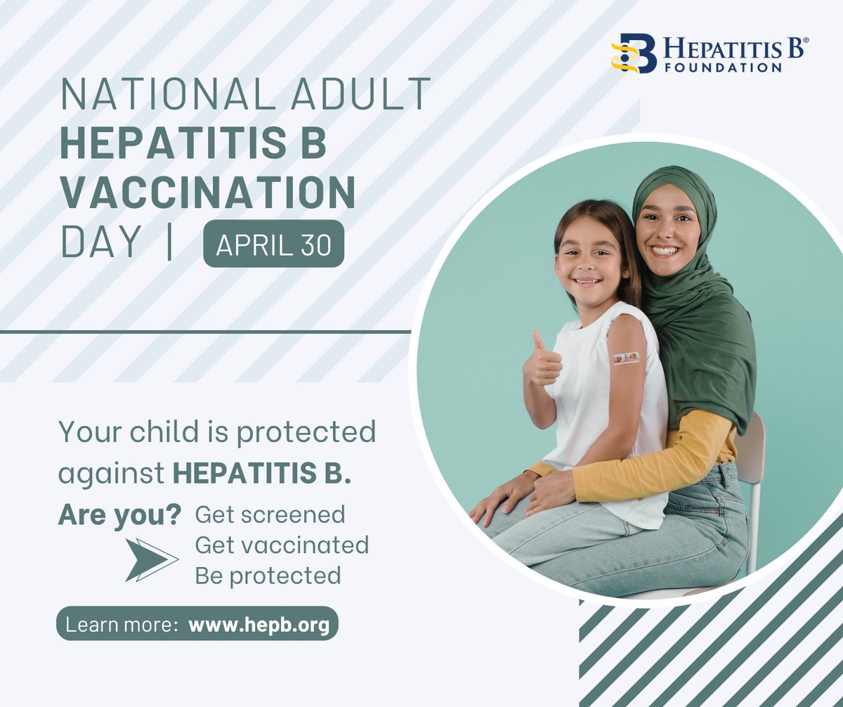 📢 Adults in the U.S. have low rates of vaccination, primarily because many were born before the vaccine became mandatory for school. 💉 The #hepBvaccine has been proven to be one of the safest and most effective vaccines in the 🌍 Learn more 👉hepb.org/prevention-and…