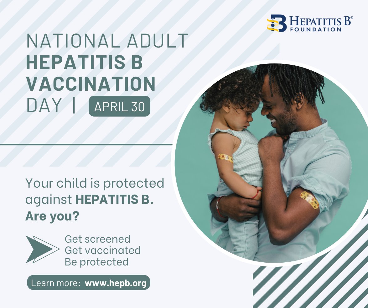 📢 Adults in the U.S. have low rates of vaccination, primarily because many were born before the vaccine became mandatory for school.

💉 The #hepBvaccine has been proven to be one of the safest and most effective vaccines in the 🌍

Learn more 👉hepb.org/prevention-and…