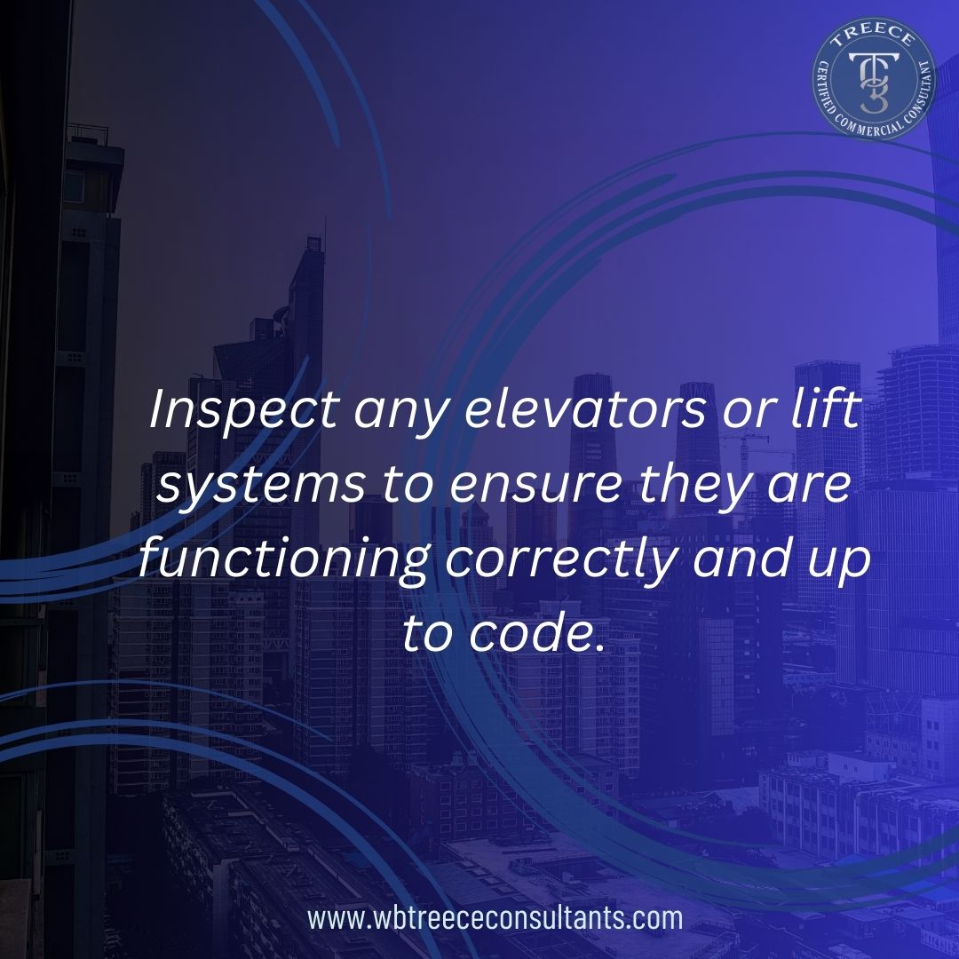 Elevator inspections are important to ensure safety compliance and proper functioning in commercial properties.

#WBTCTips
#TuesdayTips
#Tuesday
#elevator
#lift
#CampusAssetAdvisors
#CommercialRealEstate
#CommercialProperty
#Commercialbuildings