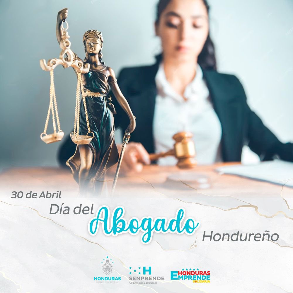 🚀🎯¡Feliz Día del Abogado Hondureño!

“La abogacía es una noble profesión que tiene como objetivo principal la defensa de los derechos y la búsqueda de la justicia.” - Benito Juárez.