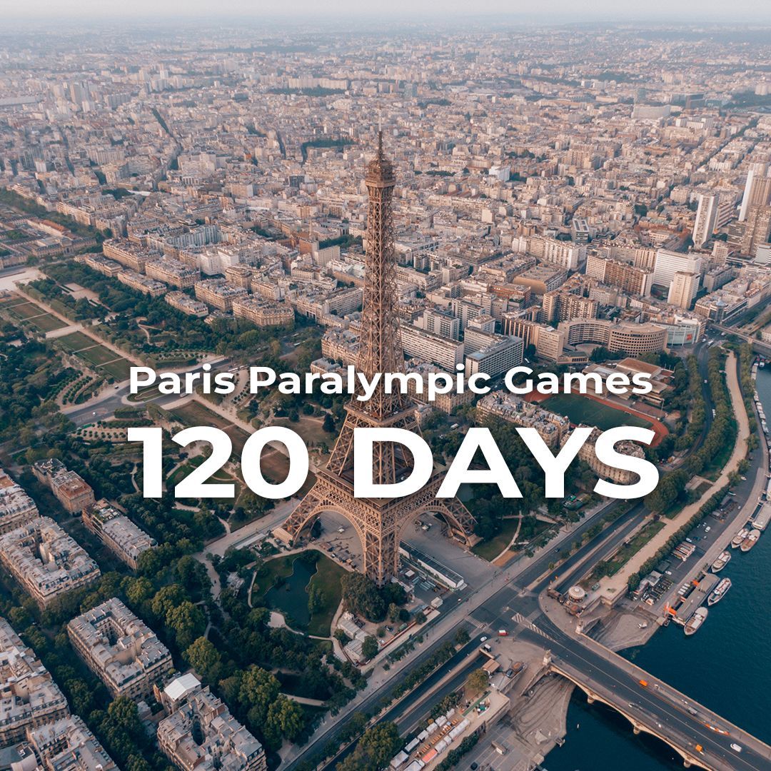 There are 120 days left until the #ParalympicGames in Paris, France!

Are you going to be watching? We'll be watching and keeping you updated on events!