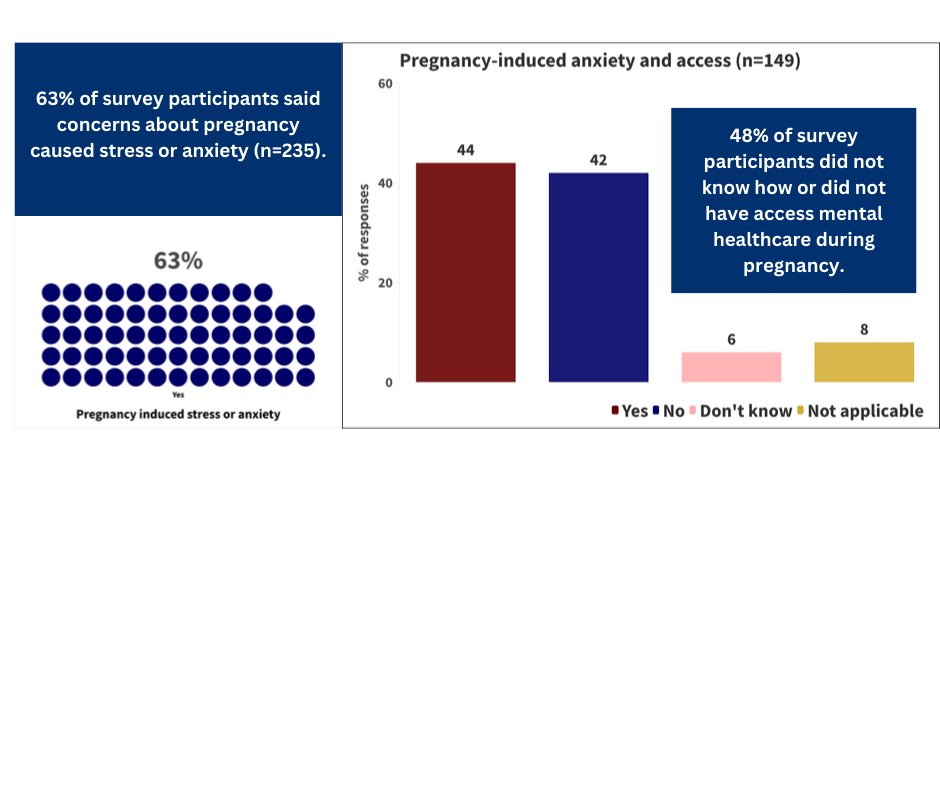 Individuals with congenital heart disease may experience a higher risk of pregnancy-related issues, such as mental health challenges. We are working hard to better understand the challenges that individuals with CHD face in accessing maternal and mental healthcare.