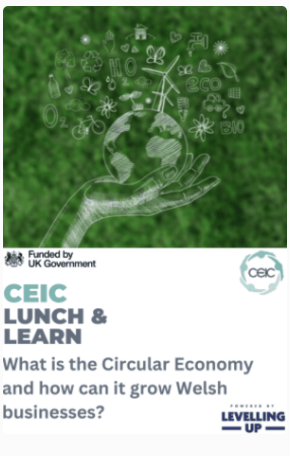 Green Health Wales Launching one of our National Programmes Promoting circular economies in the Welsh NHS Tickets are now available for CEIC Lunch & Learn at Online, Online. ticketsource.co.uk/whats-on/onlin…