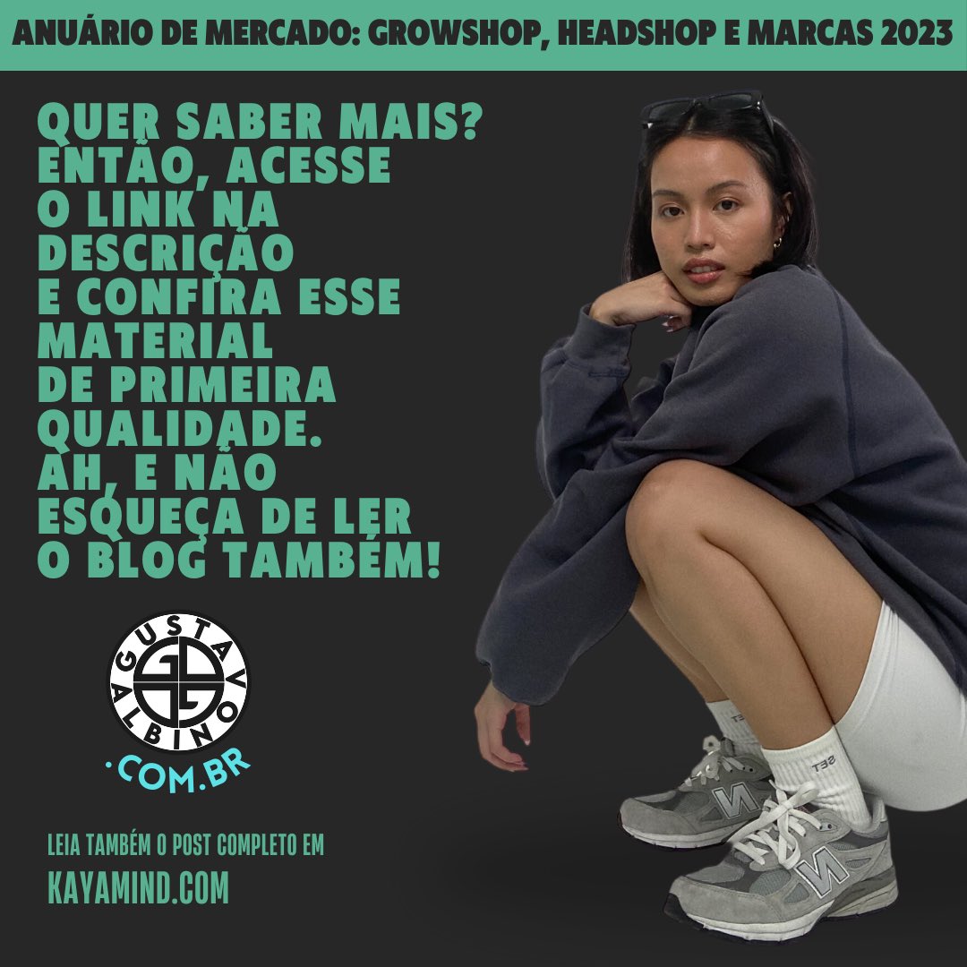 GADesigning's tweet image. Em 2023 a @mind_kaya lançou seu primeiro Anuário de Mercado: Growshops, Headshops e Marcas. Um marco na industria! O anuário trás insights sobre um setor de enorme abrangência, fortes tendências e  que aquece nosso mercado.