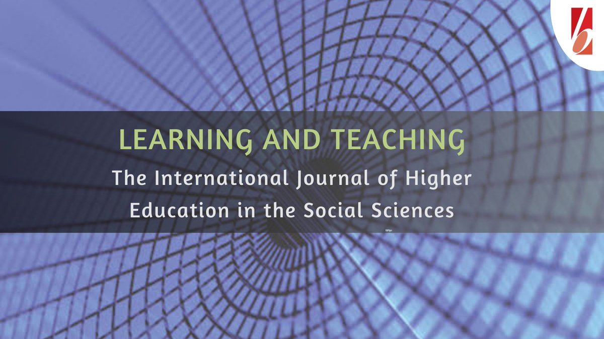 The latest issue of Learning and Teaching has been published! View the TOC and more for Volume 17, Issue 1 here: conta.cc/4aVdmG8 @penny_welch1981 #AnthroTwitter #Teaching #Education