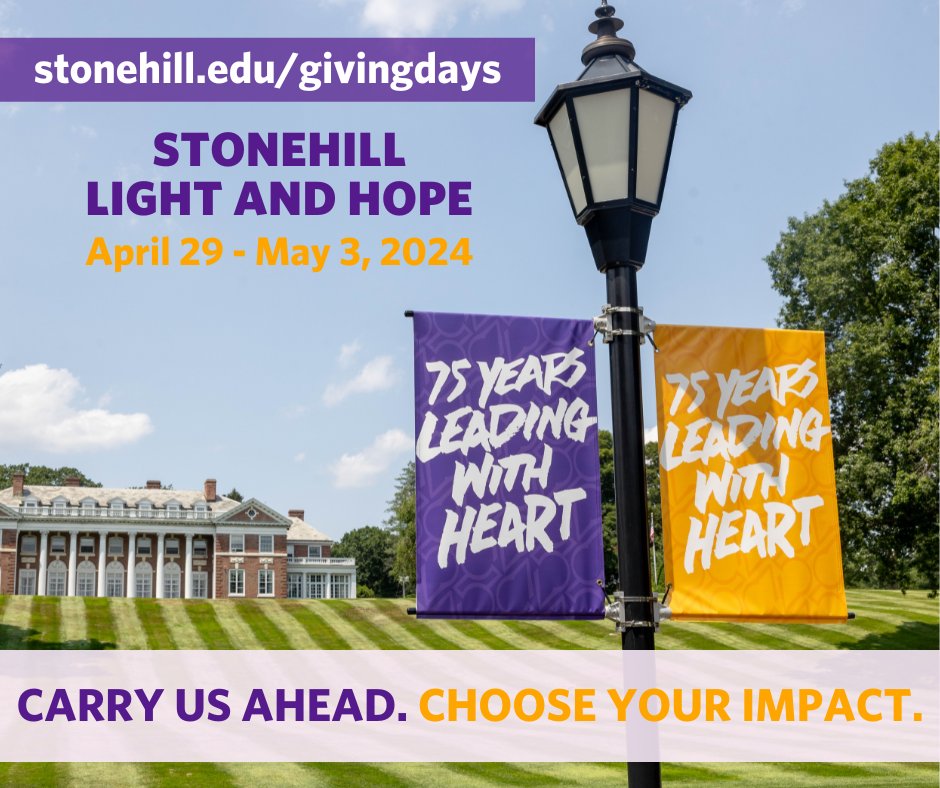 Grab a shovel and #DIG in! Help our program continue to build during today's #StonehillLightandHope Day! 🔗shorturl.at/cAFM8
