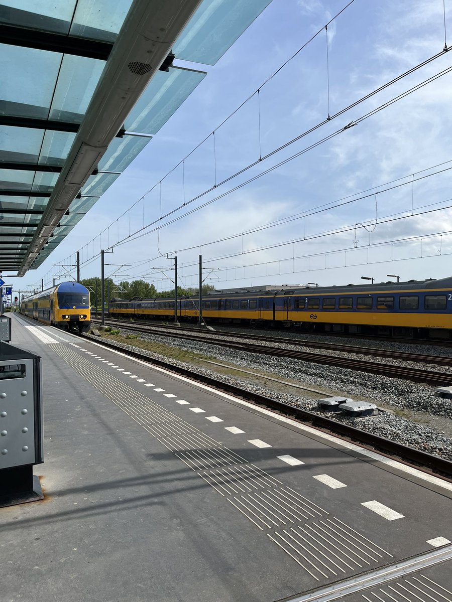 Dronten intercitystation: ik kan er wel aan wennen