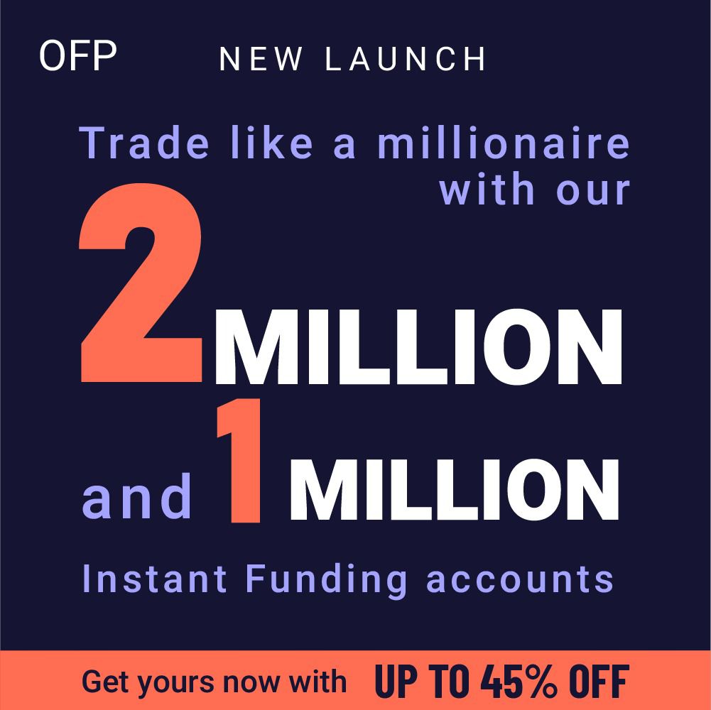OFPfunding's tweet photo. Why waste time scaling to a million-dollar account when you can ๐๐ก๐ฆ๐ง๐๐ก๐ง๐๐ฌ start trading with one at OFP?
Buy Your First OFP 7-Figure account today: https://t.co/hAZOLIOzaN ๐
#forextraderslife #ofpfunding #forextrades #forextraderlifestyle #forexmarket #propfirm https://t.co/o61kh7hmeV