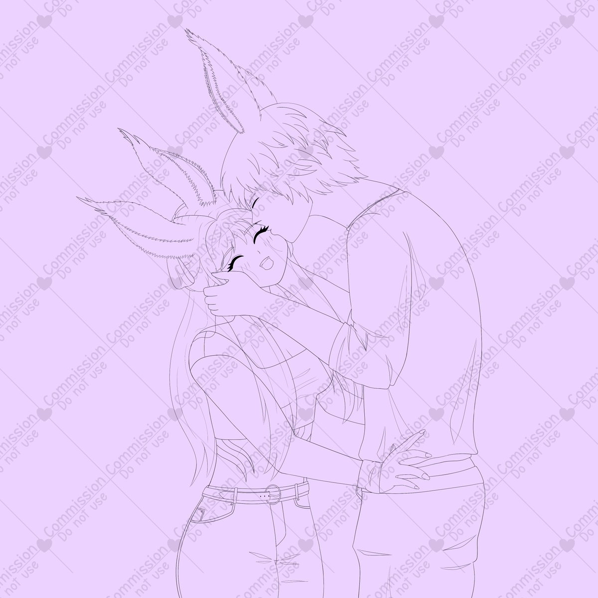 A sketch of my next cute commission 💜

#FFXIVART  #ffxivartist #viera #coupleartwork #cuteart #animeart #commissionsopen #commission #DigitalArtist #digitalart  #artwork #illustration  #instaart #artmoots #animeartstyle #animeartist #animeart #artspotlight #art #artstagram #wip