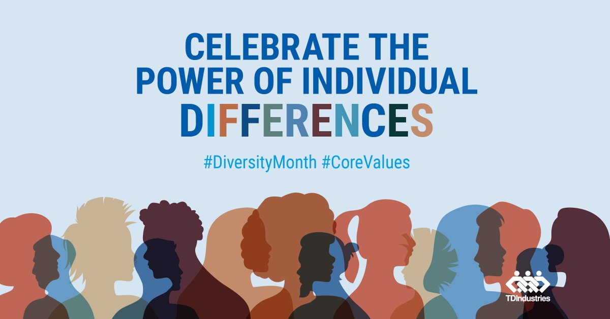 As #CelebrateDiversityMonth comes to a close this April, we're reminded of TD's core value: celebrating the power of individual differences. Let's continue to encourage and highlight the unique strengths and perspectives that each individual brings! #TDStrong #Diversity