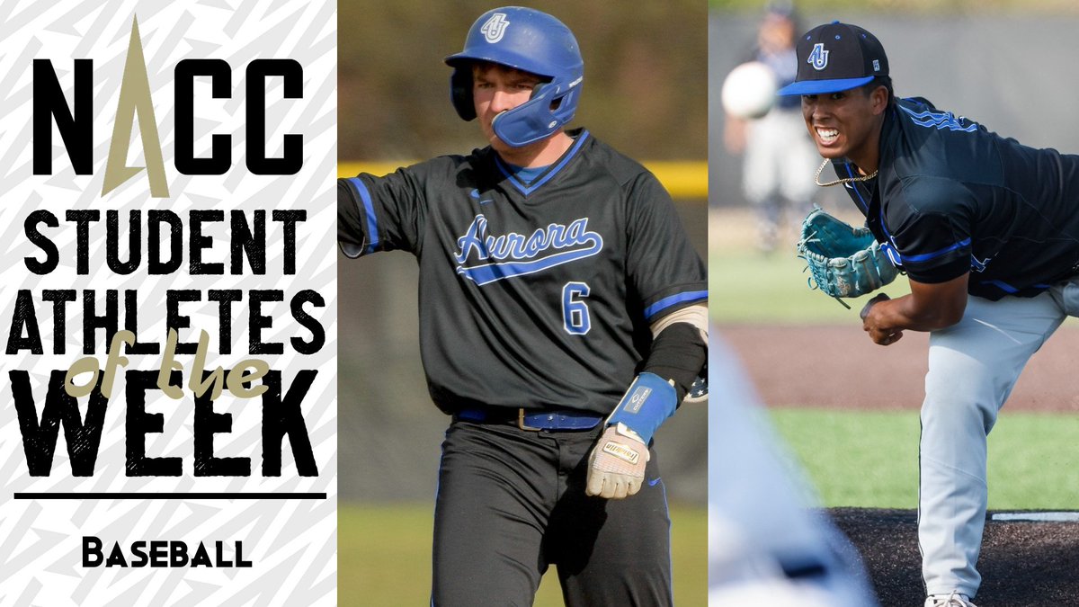 #NACCbase ⚾️ | NACC Baseball Weekly Honors to @AU_Spartans' Angelo, Cazares 📰 naccsports.org/news/2024/4/29… #NACCtion #d3baseball