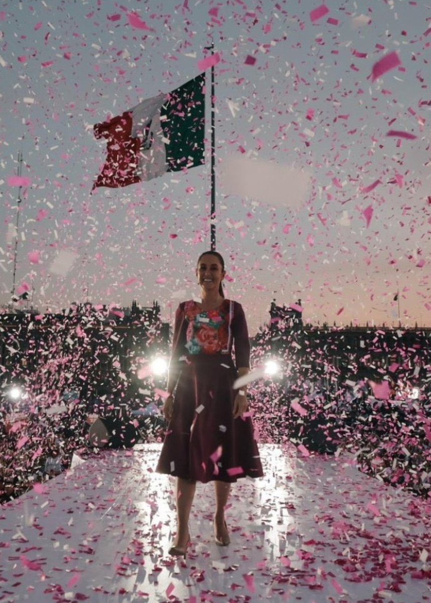 #ClaudiaPresidenta RT MASIVO Si estás con la próxima presidenta de México @Claudiashein...❤️❤️