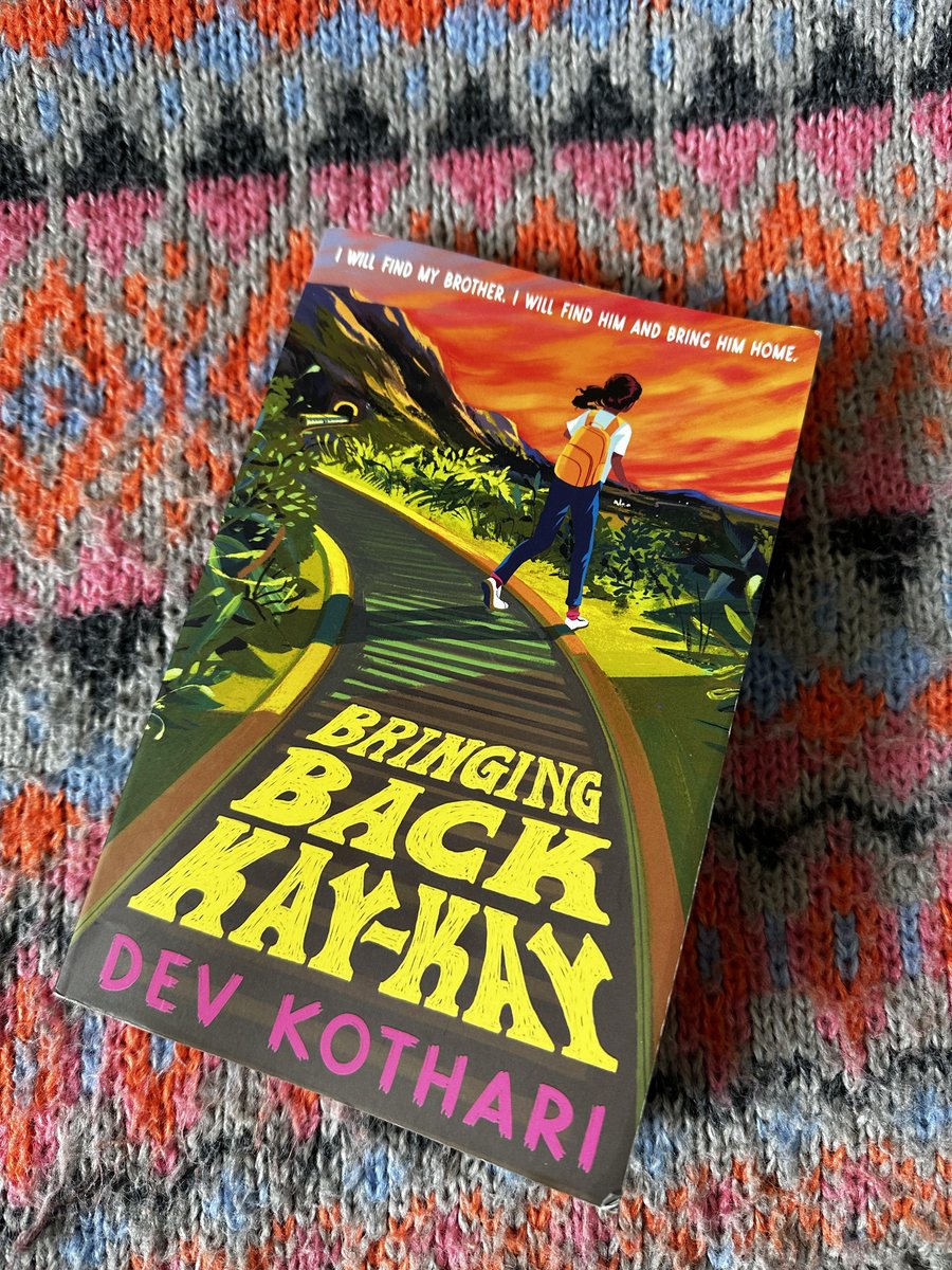 Blown away by @DevyaniNK's middle grade mystery Bringing Back Kay-Kay, a story about having the courage to seek the truth and the strength to hold on to hope. A beautiful story and the cover tones beautifully with my fave jumper:)
@DevyaniNK 
@walkerbooksuk
#Bringingbackkaykay