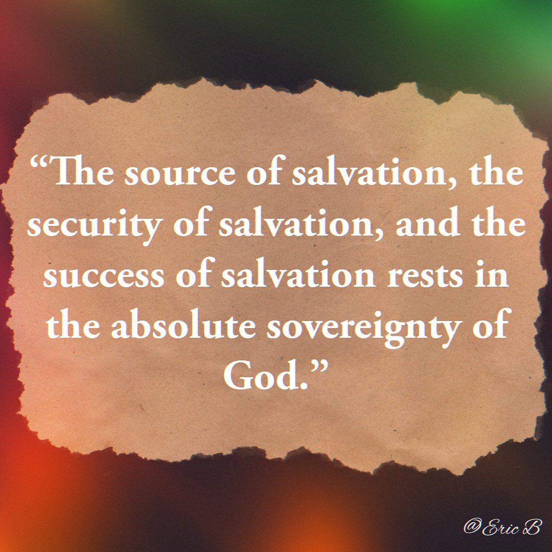 Bw_eric8's tweet image. ”All that the Father gives me will come to me, and whoever comes to me I will never cast out.“~John 6:37, ESV.
#ScriptureAlone
#TruthSpeaks
#WordOfLife.
