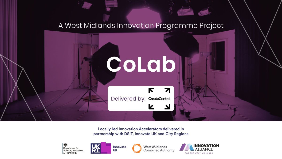 Join CoLAB and take your business to new heights of innovation and growth! Together, let's shape the future of the creative content production and gaming industries in the West Midlands. If you’re interested in finding out more buff.ly/3WjYDQo @WestMids_CA @innovateuk