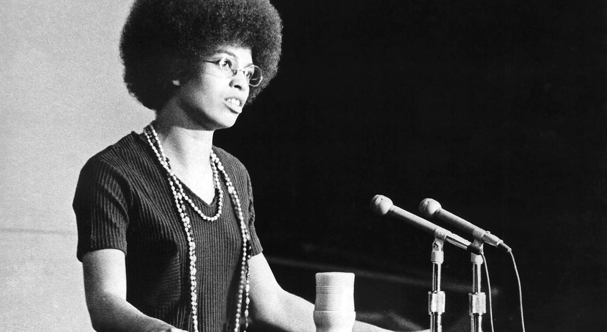 When education is demonized, our youth are the ones who suffer. She never received her PhD. because the FBI seized her work. That's how hard in the paint she was going for our rights.  #angeladavis IS the message in the bottle for the future.  #onelove