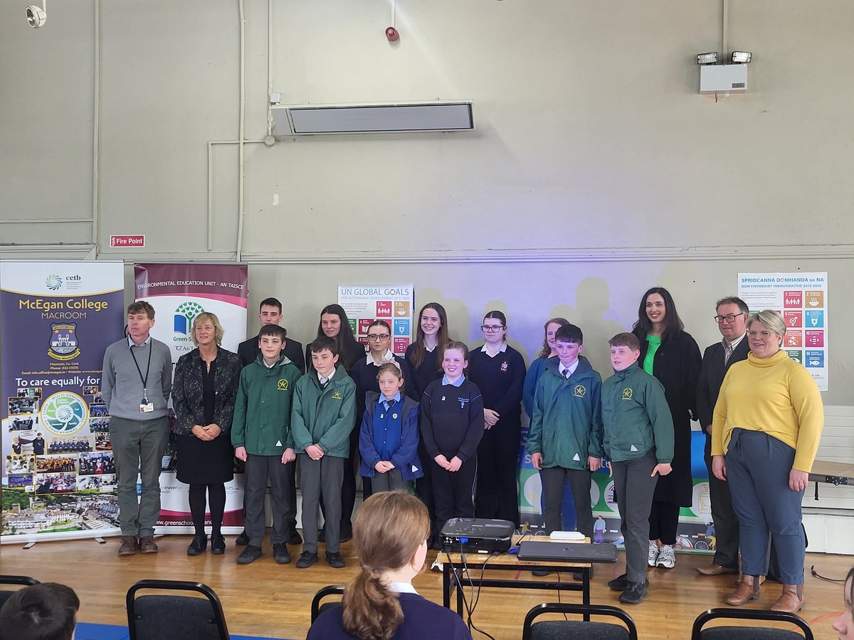 #Macroom school students want safer streets!! Excellent research and presentations done by the students of @stmarysmacroom @McEganCollege St. Colman's NS and St. Joseph's NS this morning - they can see what is needed for a thriving town and healthier place to live.