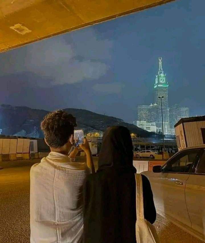 My biggest wish is to see Makkah with you after getting married.🖤