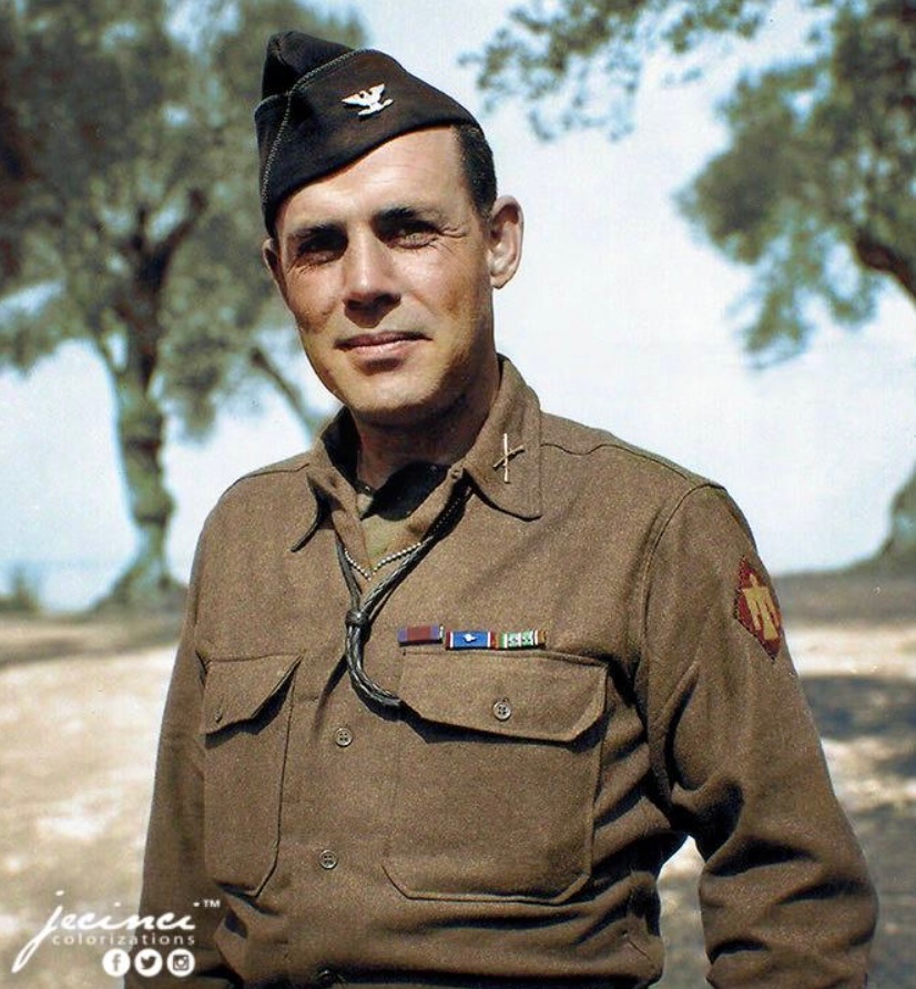 79 years ago today, legendary Army Ranger William Darby is killed in action in Torbole, Italy….So close to the end of war. - Combat Infantry Badge 🪖 - 2 DSCs 🇺🇸 - Silver Star ⭐️ - Legion of Merit 📜 - Bronze Star 🎖️ - 3 Purple Hearts 💜