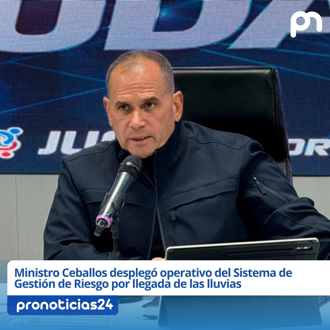 #nacional #lluvias #riesgo El ministro de Relaciones Interior, Justicia y Paz, señaló que para esta temporada se prevé el paso de 65 ondas tropicales sobre el país. Más información: pronoticias24.com/?p=13199