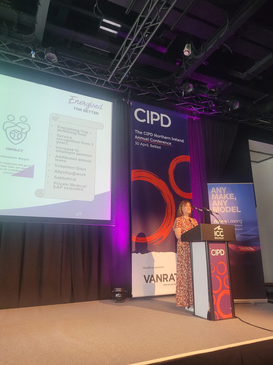 Valuable takeaways from Michele Hanley, HR Director at EngeriaGroup at #CIPDNIConf24. The traditional model of work is outdated. Today's leaders must prioritise trust, transparency, and meaningful, fulfilling work, along with fostering psychological safety.