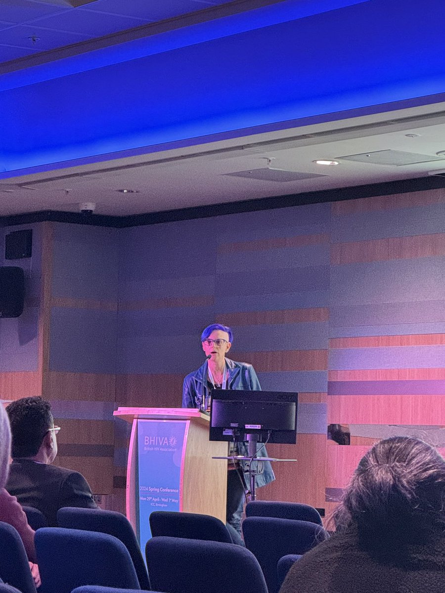 Fantastic talks from @profchloeorkin & Brian Thornton on what antiretroviral therapy to prescribe when options are limited due to HIV drug resistance. We are so fortunate that Chloe leads our regional resistance meeting in North East London! #BHIVA24