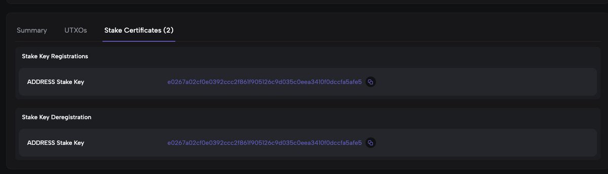 Testing and proving that stake credentials can be used as a global state.👇