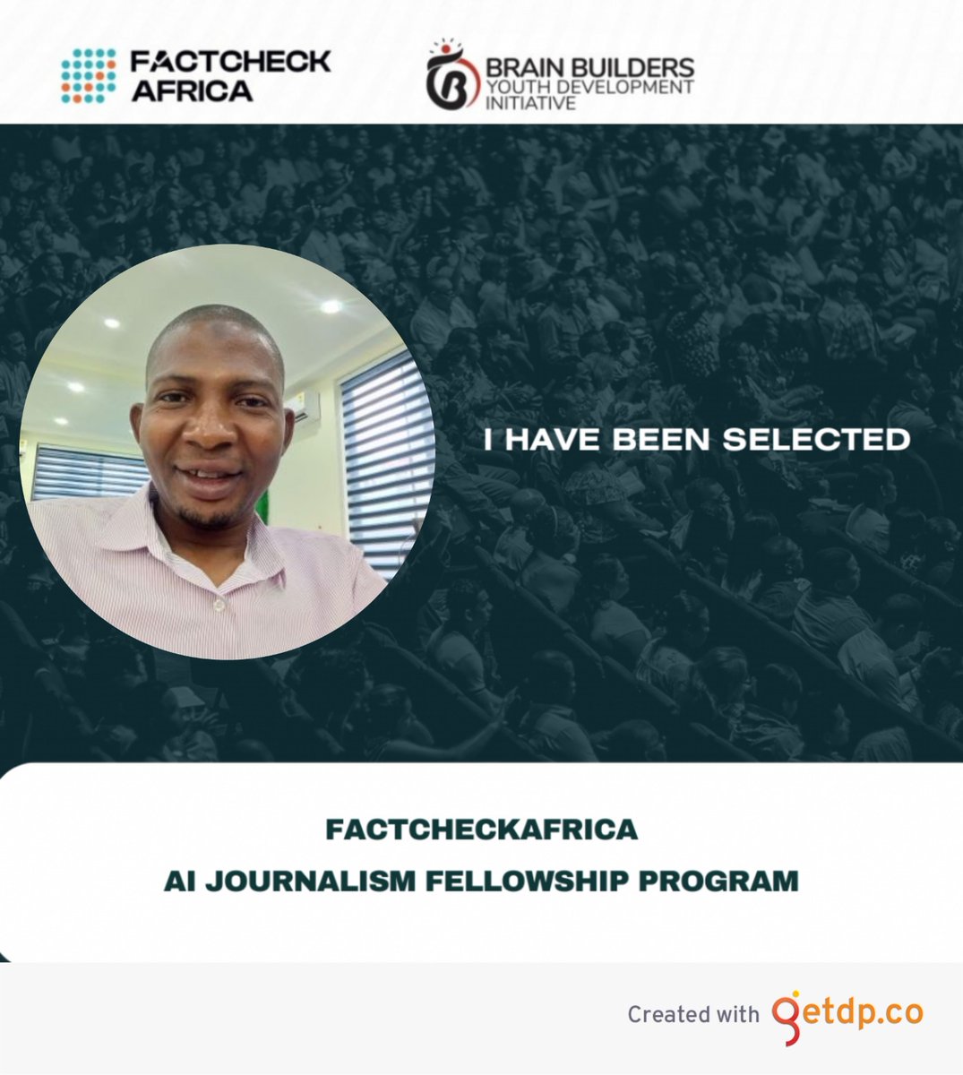 I'm thrilled to announce that I've been accepted into the FactCheckAfrica AI Journalism Fellowship Program! Excited to explore the world of AI in journalism and make a positive impact. #AIJournalismFellowship  #JournalismAI #MediaInnovation #FactCheckAfrica #ExcitedForTheJourney'