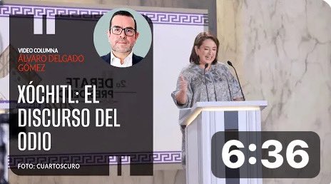 La apuesta de @XochitlGalvez por las mentiras, el argüende y el infantilismo en el segundo debate es la aceptación de su derrota ante @Claudiashein, una estrategia vil que no es para ganar, sino para evitar el desmoronamiento y el ridículo del tercer lugar youtu.be/72LFQmW8pLQ?si…