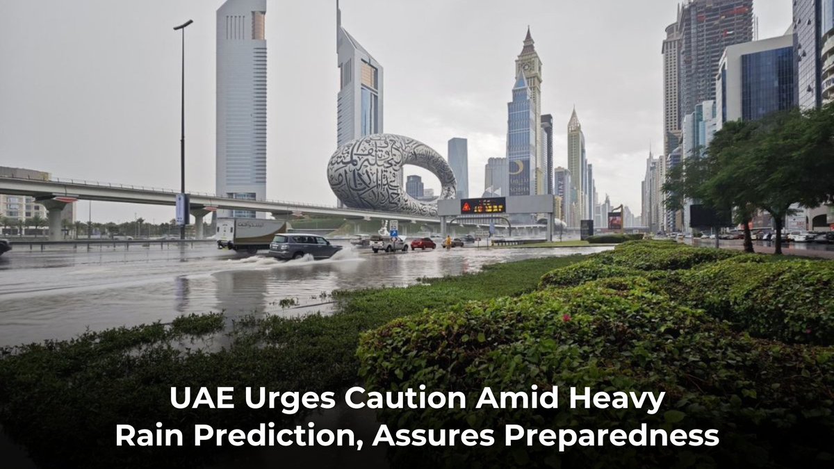 The National Emergency Crisis and Disaster Management Authority (NCEMA) has announced its readiness to tackle the predicted severe weather conditions in the UAE.

discover-dubai.ae/general-info/7…

#UAE #dubai #dubaiweather #dubaiclimate #dubairain #rainindubai #fogweather #cloudyweather