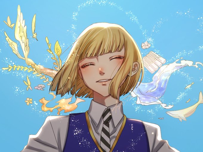 「bird blonde hair」 illustration images(Latest)｜3pages