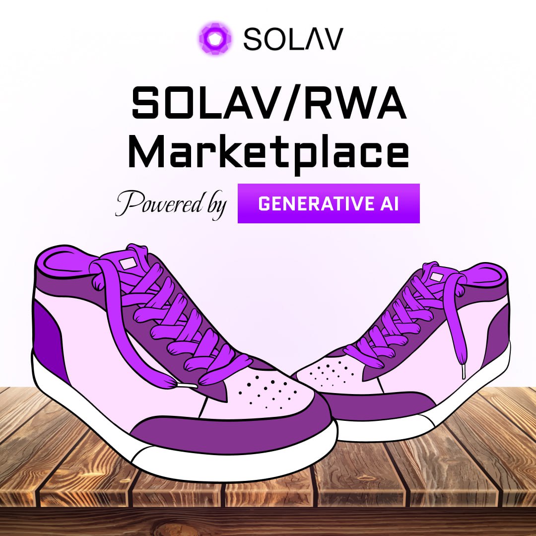 📢 Stay informed with the latest on $SOLAV! Our Generative AI marketplace is set to launch soon, offering unique NFT opportunities. Keep an eye out for updates as we continue to pave the way in the blockchain space. 

#NFTs #Blockchain #AI