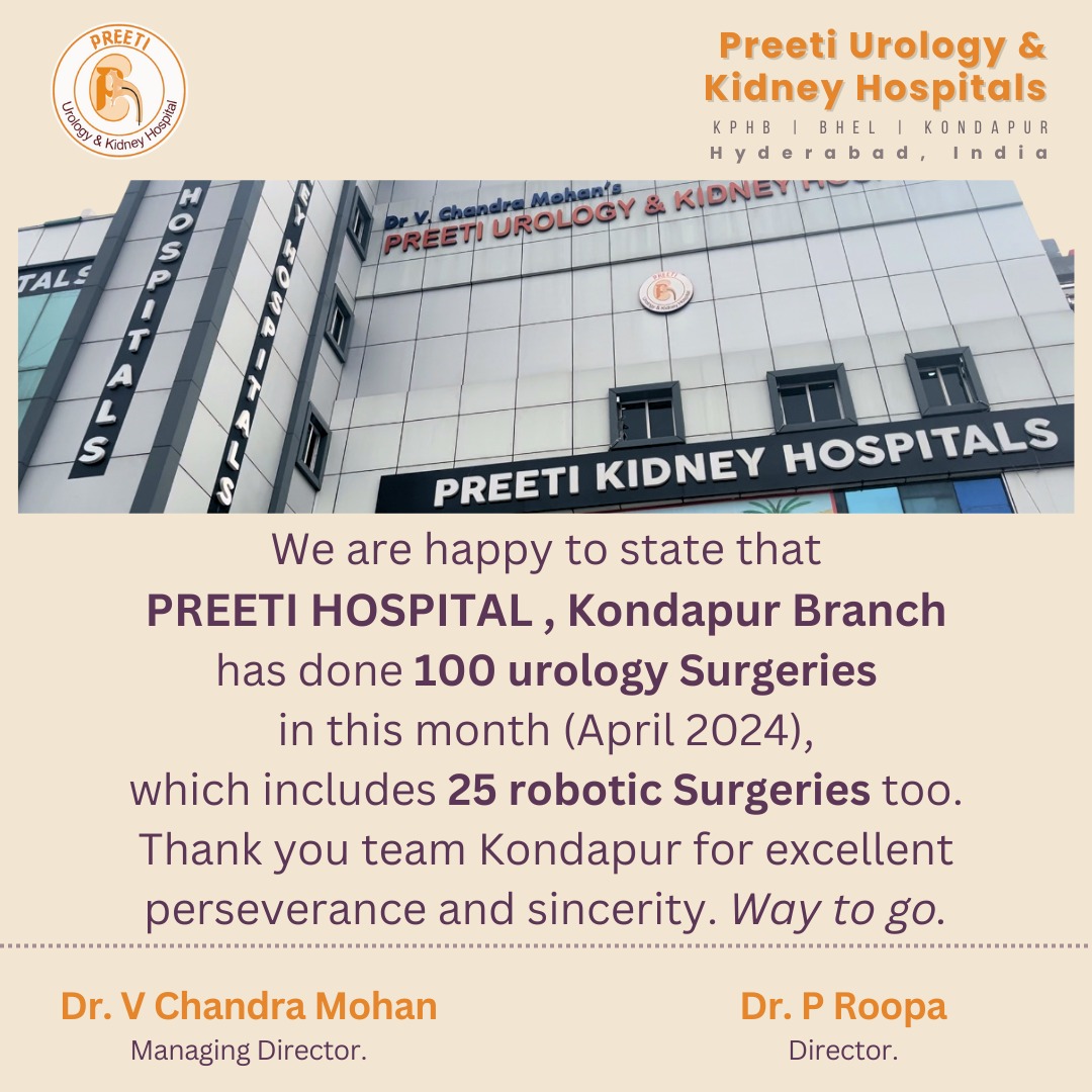 Team kondapur Preeti branch congratulations for doing 100 surgeries alone this branch , in this month Dr Hemnath Anandan, Dr ganesh, Mr srinivas excellent commitment