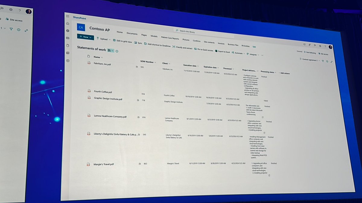Who loves metadata? We all love it, hate adding it manually. Now with Autofill you can use the tools available to add metadata for you. Thanks for showcasing this one <a href="/nmoneypenny/">Naomi Moneypenny</a> #SharePoint #onedrive <a href="/M365CONF/">The Microsoft 365 Community Conference</a>