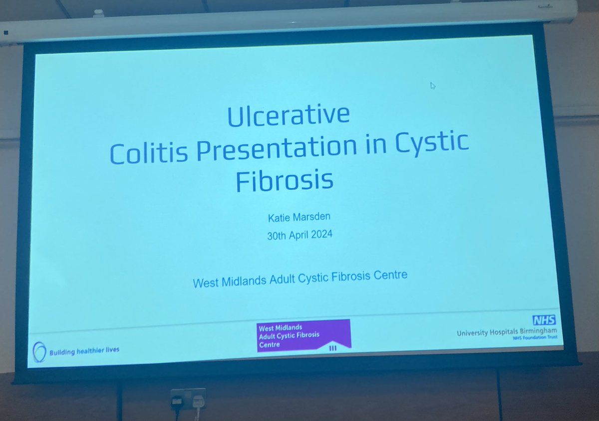 bda_cf's tweet photo. 2nd case study of the afternoon with IBD in CF presented by Katie Marsden @KatieJaneM_RD #BDACF https://t.co/UpGMxxFWaF