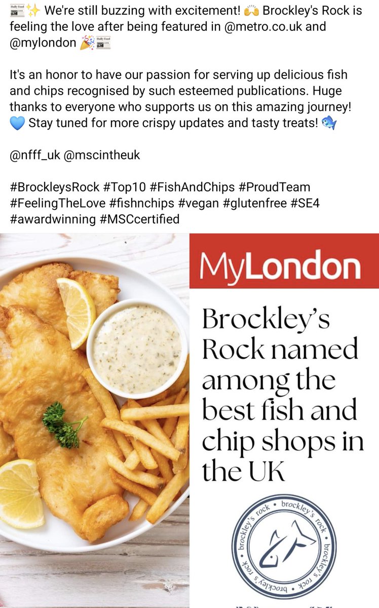 @Love_SE4💙 (@love_se4) on Twitter photo Loved reading this about <a href="/BrockleysRock/">Brockley's Rock</a> number one in my book. And one of the only places around here opens on a Monday. Love them 😁😋👍🏻⭐⭐⭐⭐⭐❤️ Loved reading this about <a href="/BrockleysRock/">Brockley's Rock</a> number one in my book. And one of the only places around here opens on a Monday. Love them 😁😋👍🏻⭐⭐⭐⭐⭐❤️