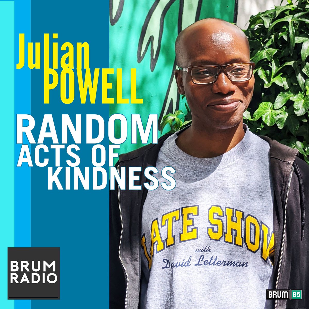 LIVE NOW >> Random Acts of Kindness with Julian Powell Listen Wednesdays at 9pm (UK Time) at brumradio.com #InBrumWeTrust #Birmingham