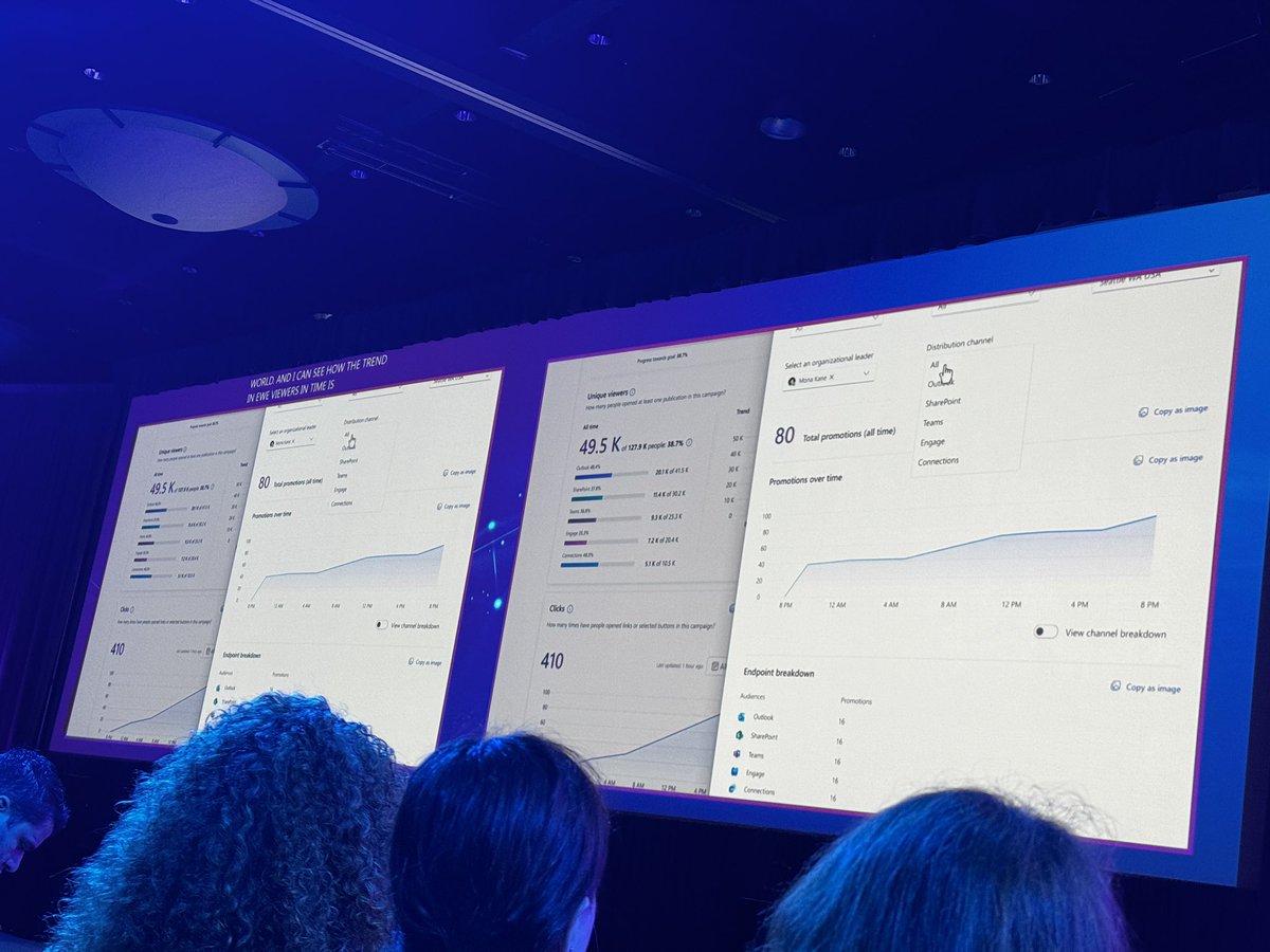 magrom's tweet photo. Use #vivaamplify to get information about usage and feedback @nmoneypenny at #m365con https://t.co/cMyir3ZFUR