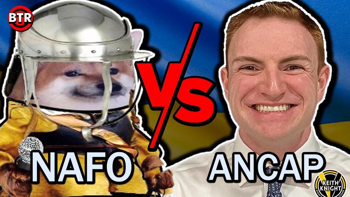 Starting soon @ 12:30 PM EST, NAFO Fella @CurtainSilicon debates w/ @an_capitalist Keith Knight on whether Ukraine should keep being supported militarily & what the result of any compromise would bring.  

youtube.com/watch?v=8rOaId…
👆 Set Reminder + Subscribe! 

Hosted by @levpo